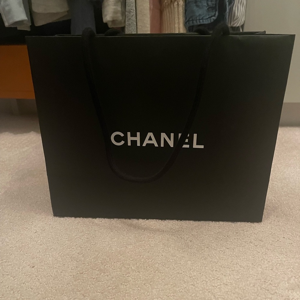 Chanel bag and credit card wallet box